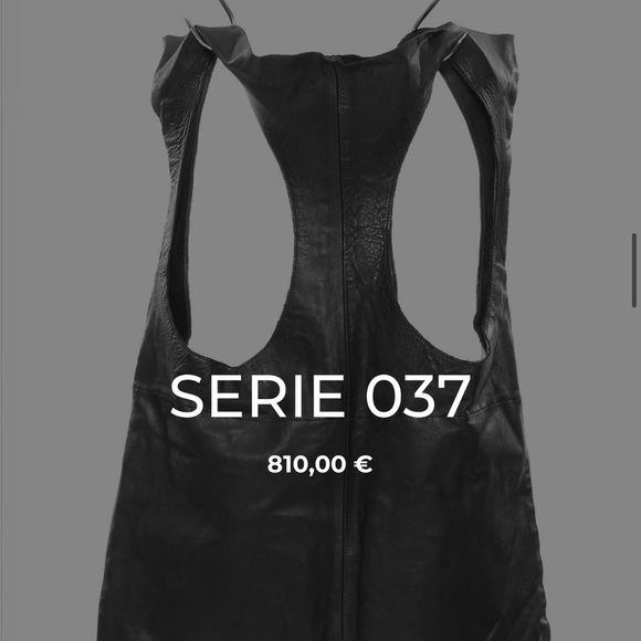 Serie Numerica leather Vest bag - Picture 2 of 9